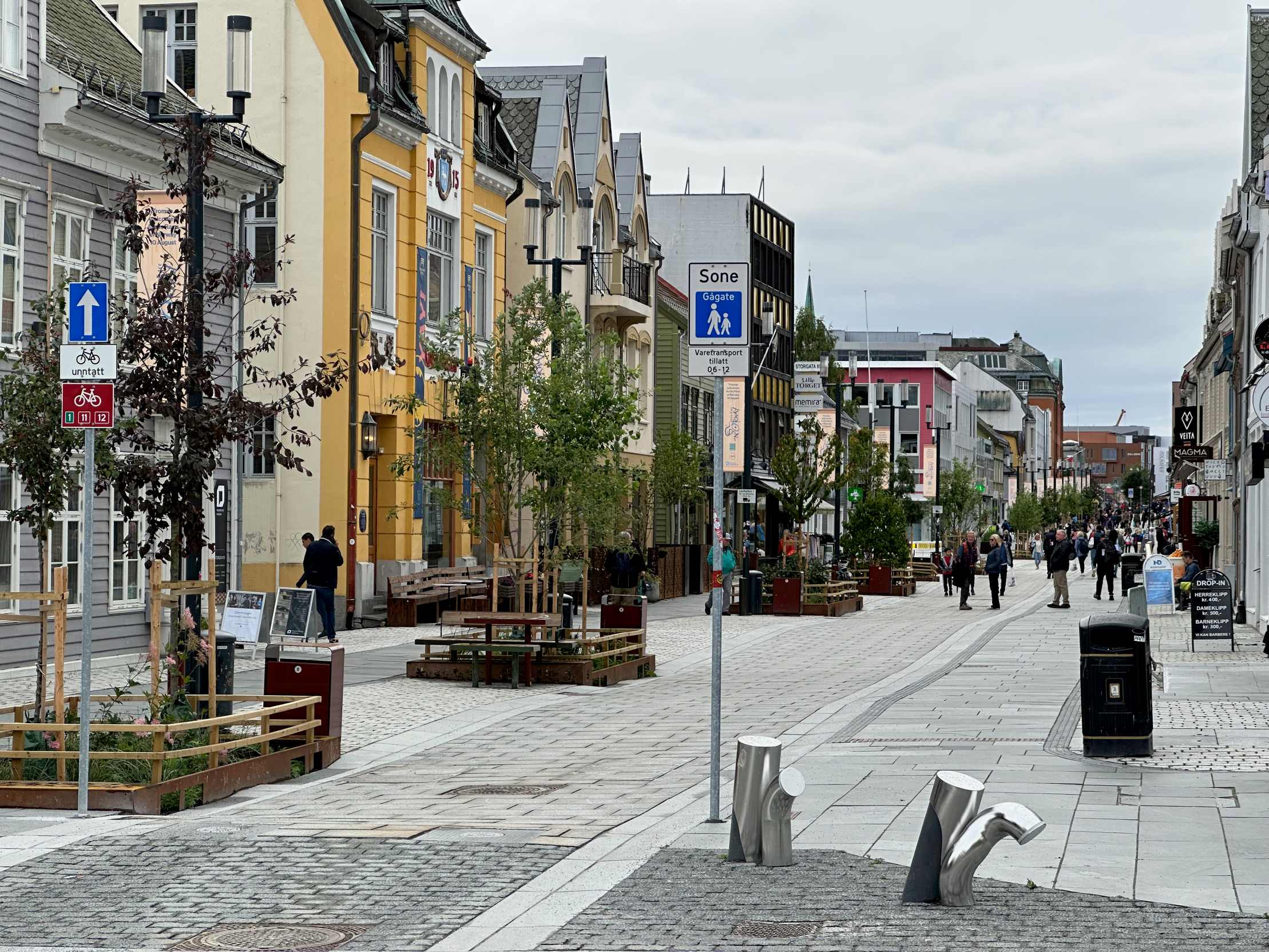 Granitt belegningsstein Tromsø